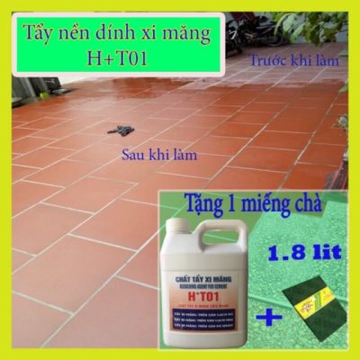 Chất tẩy xi măng H+T01