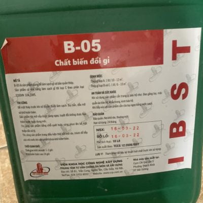 Chất biến đổi gỉ sắt B05